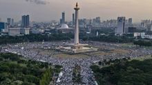 Reuni 212 Monas. Sumber: BBC