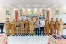 Sharing session serta monitoring dan evaluasi Pemkab Rphil dengan BRK Syariah