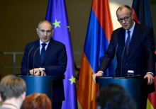 Menteri Luar Negeri Jerman, Merz, memperingatkan tentang campur tangan Rusia dalam pemilu Armenia/ AFP