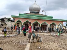 Salah satu masjid di Aceh Tamiang. Sumber: Media Indonesia