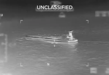 Cuplikan layar dari rekaman yang diunggah oleh Menteri Keamanan Dalam Negeri Kristi Noem/ X-@Sec_Noem