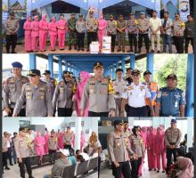 Kapolres Siak dan Bhayangkari Tinjau Pos Operasi Lilin, Pastikan Pengamanan Nataru Siap dan Kondusif