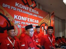 Ketua DPD PDI Perjuangan Jawa Tengah terpilih, Dolfie Othniel Frederic Palit. Sumber: merdeka.com