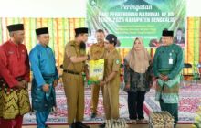 Pemkab Dorong Transformasi Hilirisasi Saat HPN ke 68 dan Salurkan 110 Paket Sembako