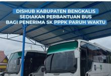 Dishub Bengkalis Siapkan Bus Gratis Bagi Penerima SK PPPK