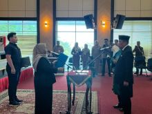 Kadis PMD Ismail Resmi Dilantik Bupati Kasmarni