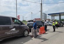 Antisipasi Puncak Arus Balik 2026, Polisi Gelar Patroli Jalan Kaki dan Pengaturan Lalu Lintas di Pelabuhan Tanjung Buton