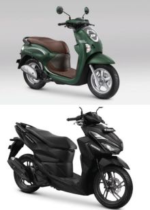 Honda New Scoopy dan Vario 125
