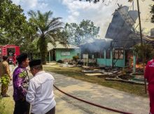 Diduga Korsleting Listrik, Kebakaran Ketiga Kalinya Terjadi di Ponpes Nurul Yakin Dayun