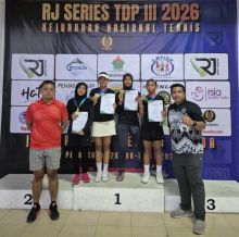 Petenis Belia PTPN IV PalmCo Juara Umum TDP Series Sumatra