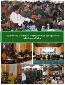 Kasdim 0322/Siak Dukung Penguatan Siak sebagai Pusat Kebudayaan Melayu