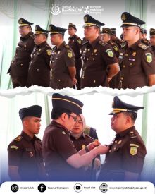 Tiga Kepala Seksi Dilantik, Kejari Siak Perkuat Pelayanan Hukum